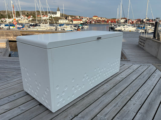 Advarselsboks - Pudeboks Aluminium Sort